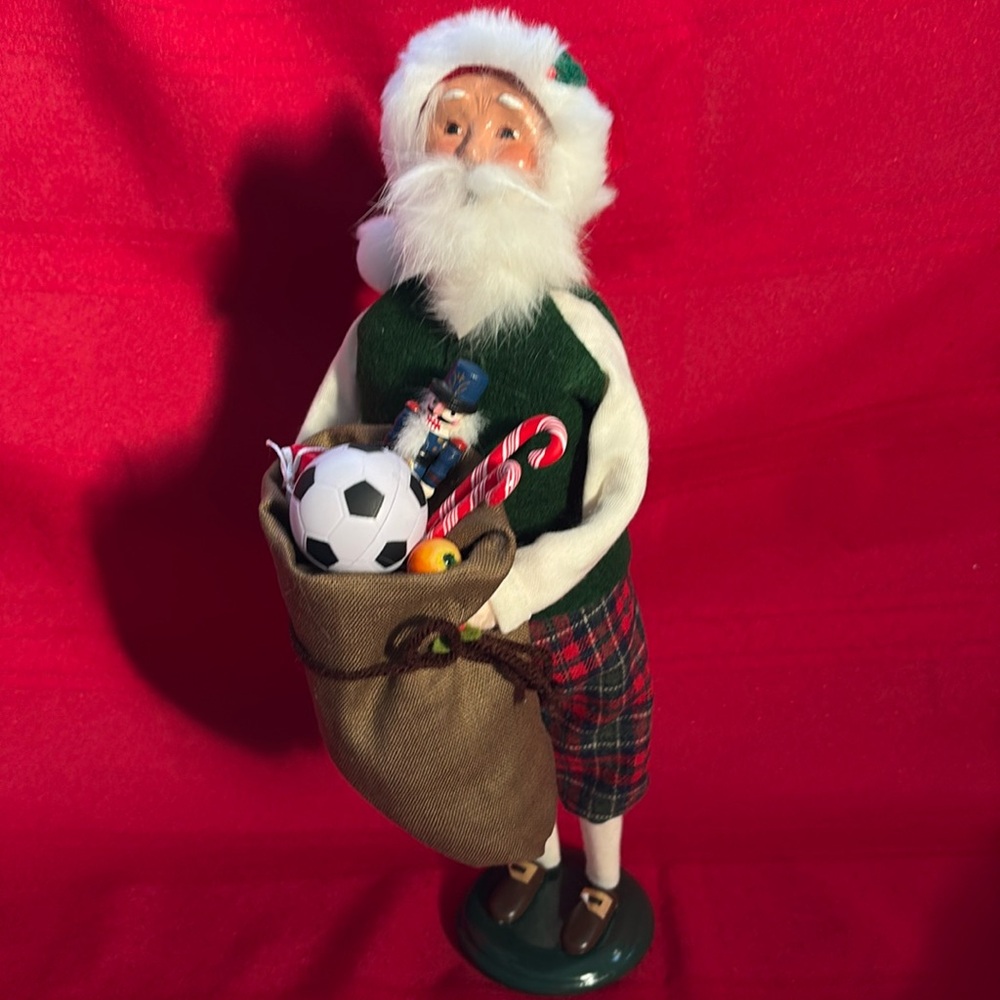Santa with sac